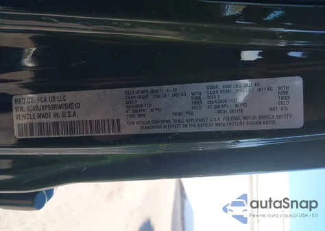 2024 Jeep Wrangler 4Xe Sahara 4Xe from USA, damaged, VIN 1C4RJXP69RW204510